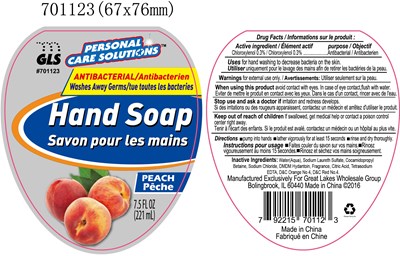 701123 Antibac hand soap Peach.jpg AB hand soap Peach - 701123 Antibac hand soap Peach